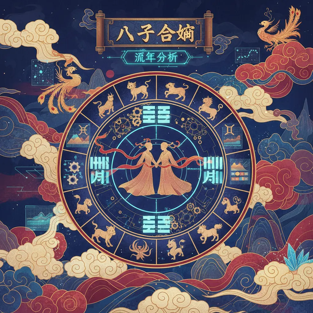 流年分析 - 八字合婚