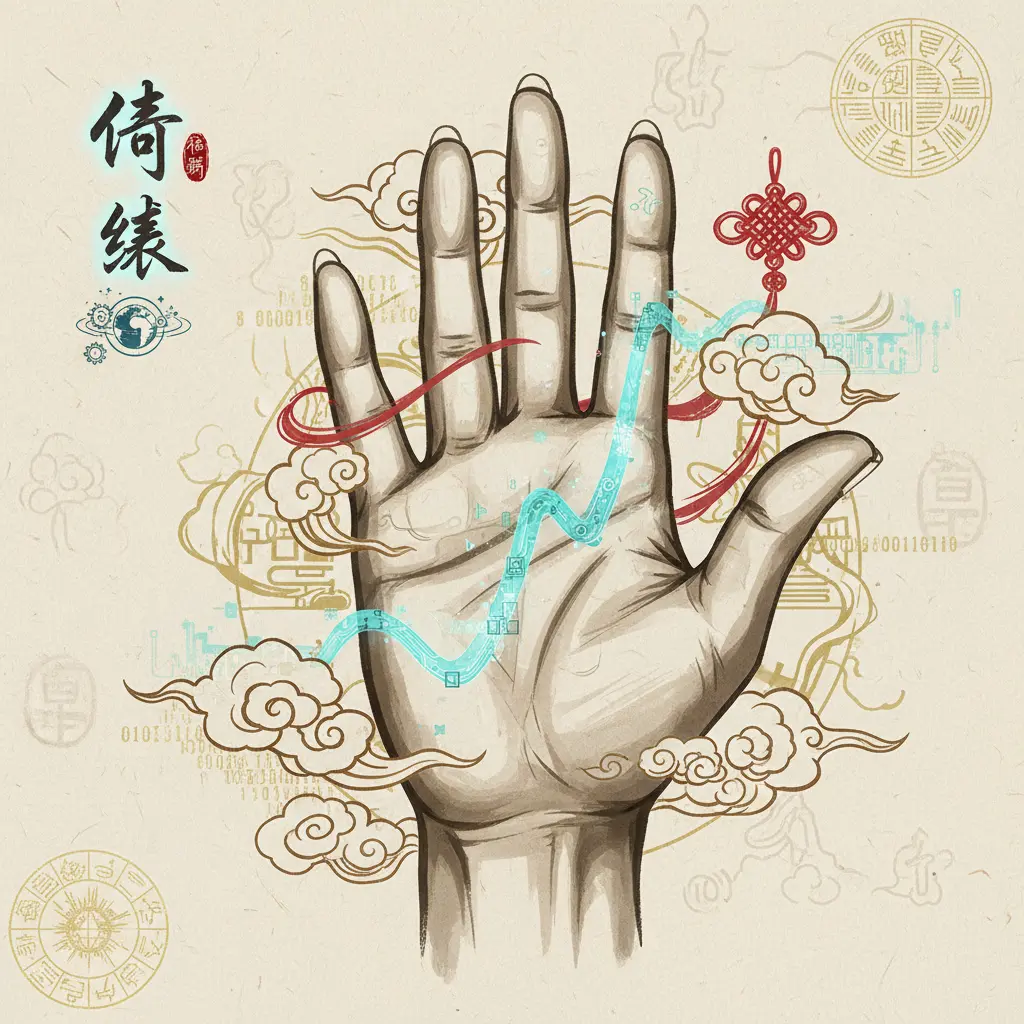 掌相學 - 命運線
