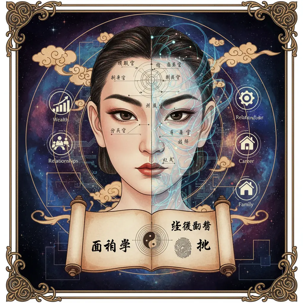 紫微鬥數精批 - 面相學