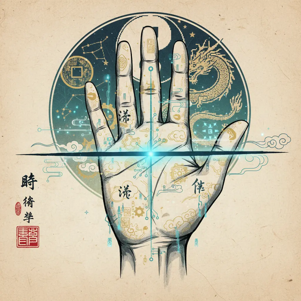 掌相學 - 斷掌