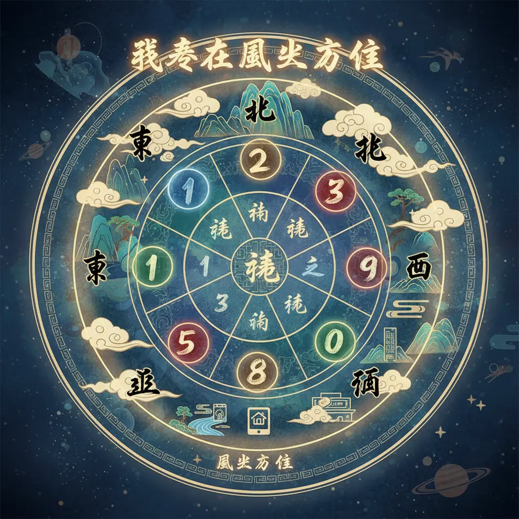 風水方位 - 飛星