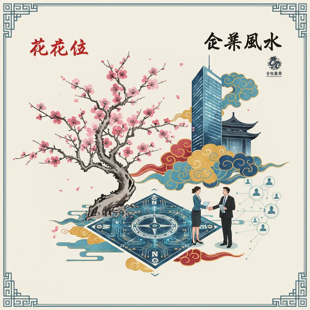 企業風水 - 桃花位
