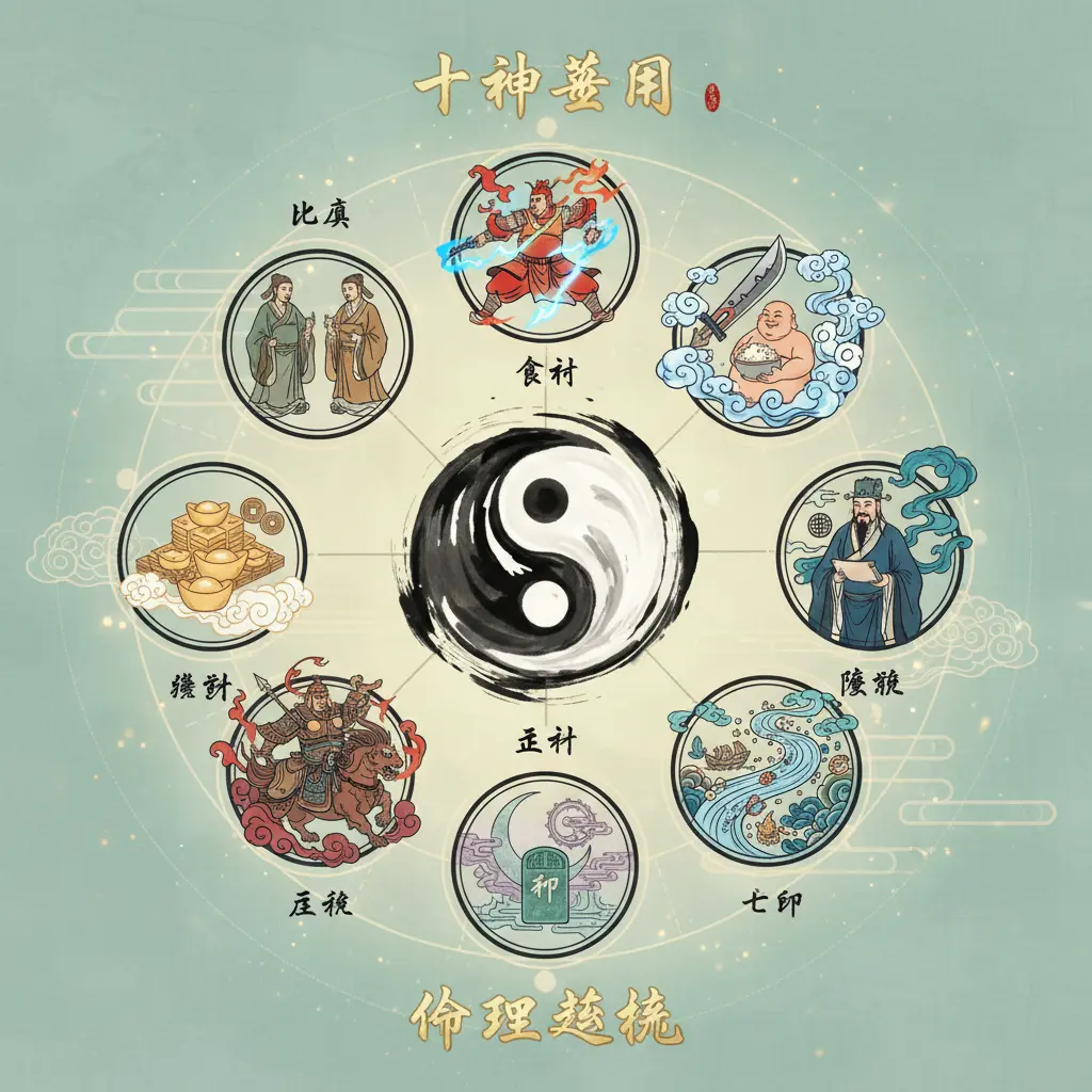 喜用神 - 十神