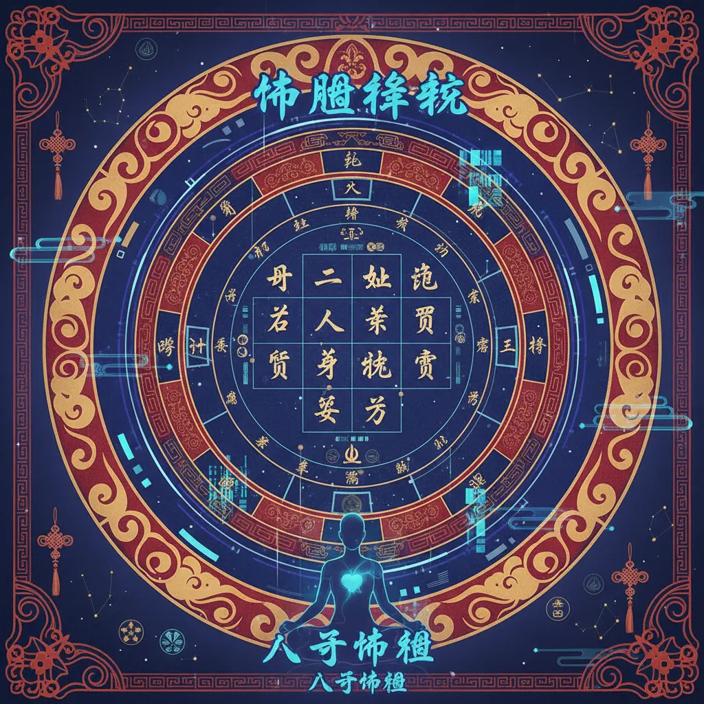 命盤解析 - 八字命盤