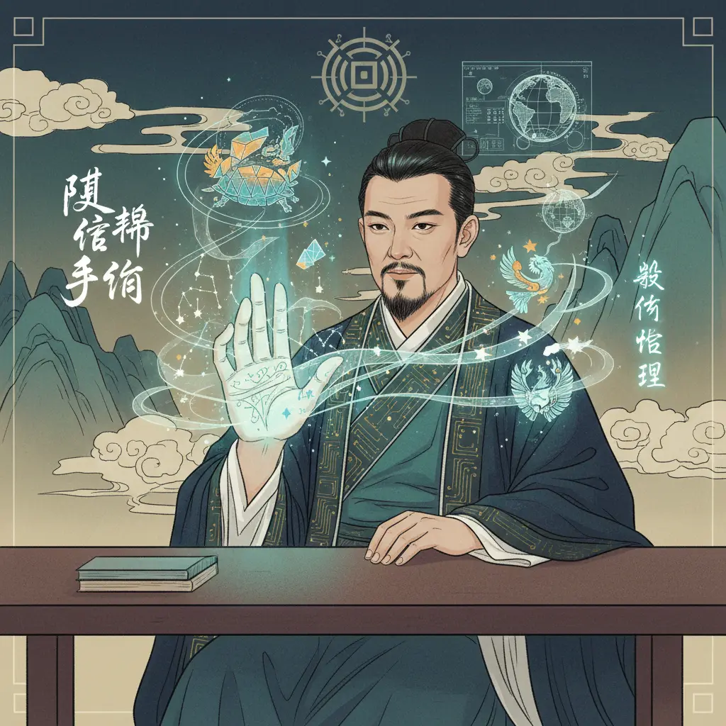 陳定幫 - 手相