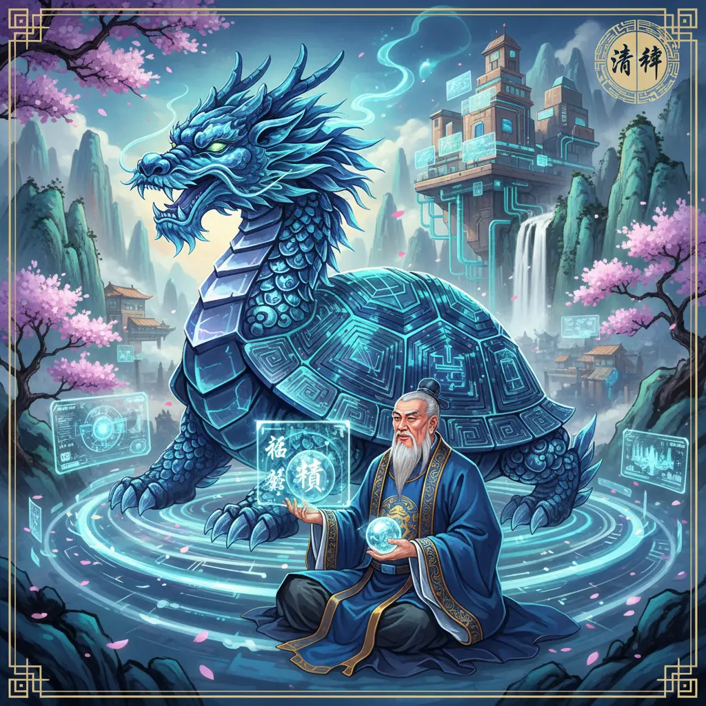 清師傅 - 水晶龍龜