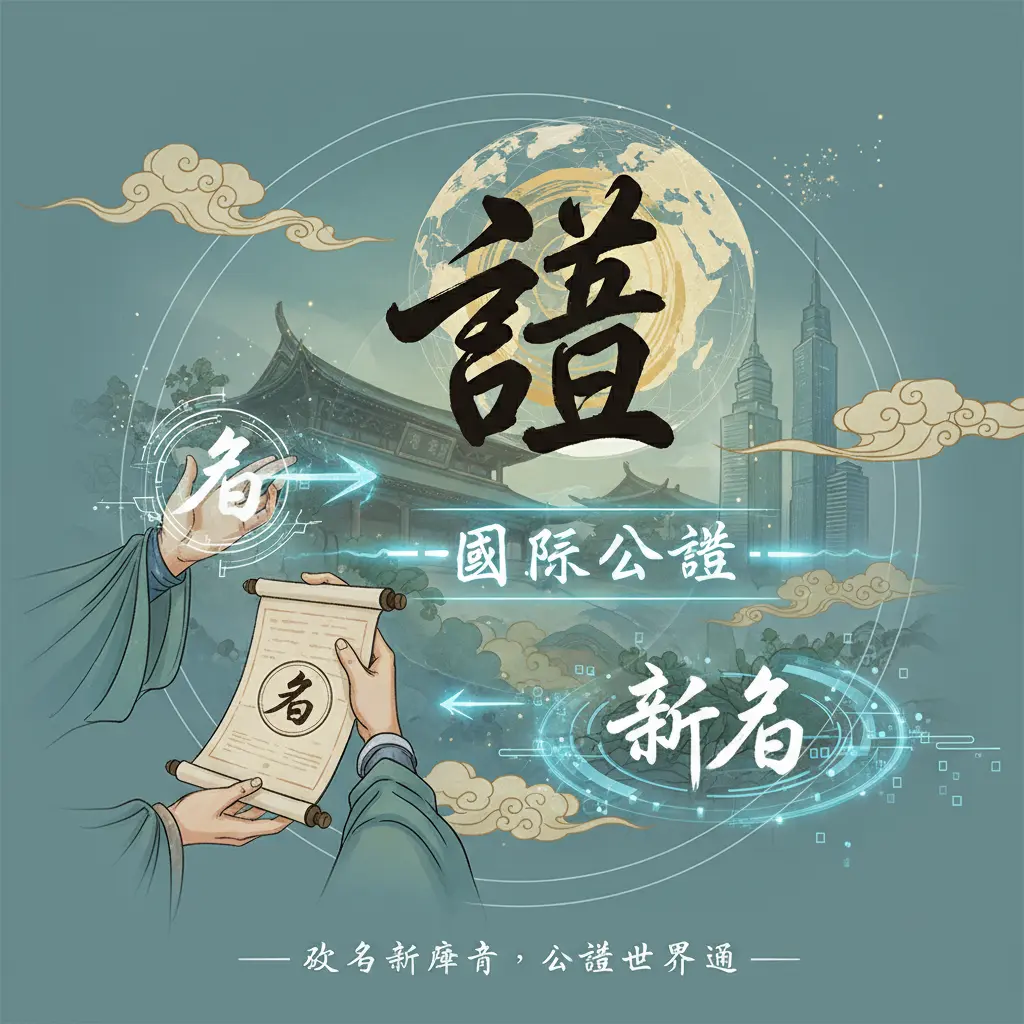 改名 - 國際公證