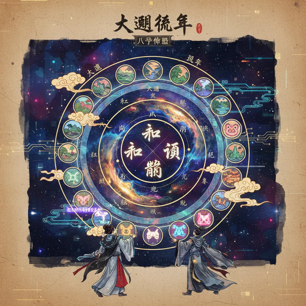 八字命盤 - 大運流年