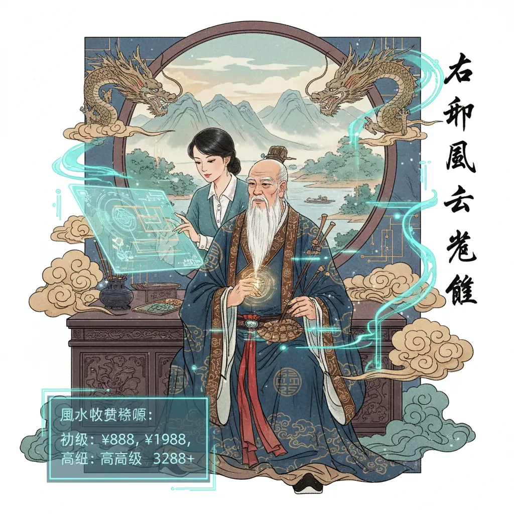 風水收費 - 占卜
