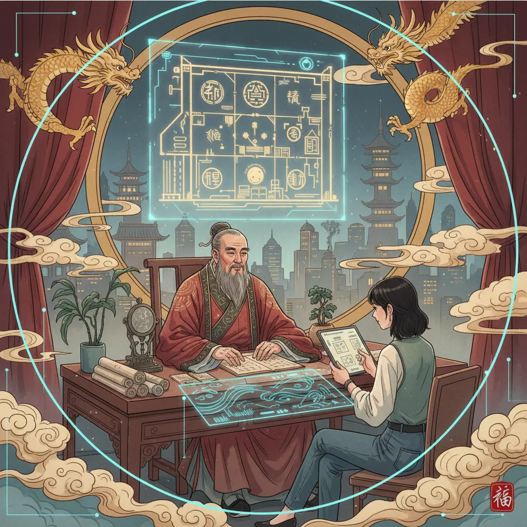 算命師傅 - 風水佈局