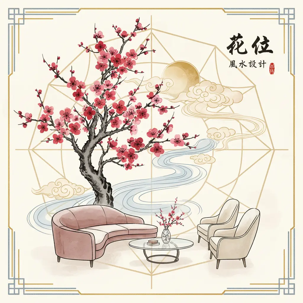 風水設計 - 桃花位