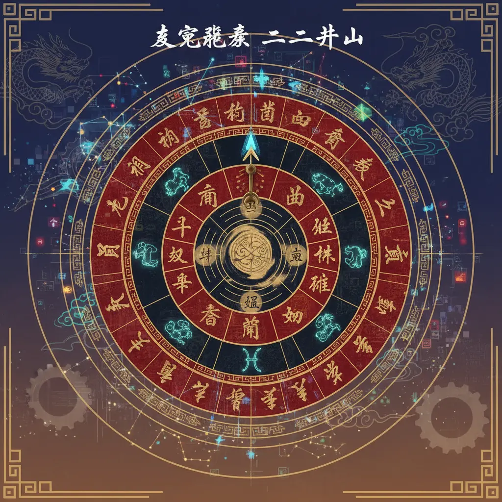 玄空飛星 - 二十四山