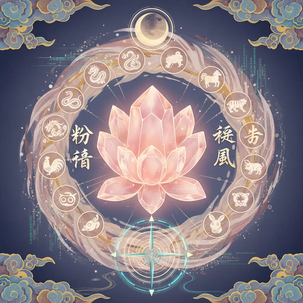 流年風水 - 粉晶
