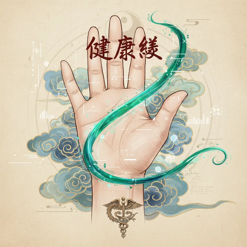 掌相學 - 健康線