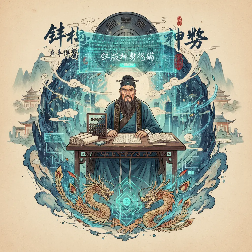 鐵版神數密碼 - 鐵板神數
