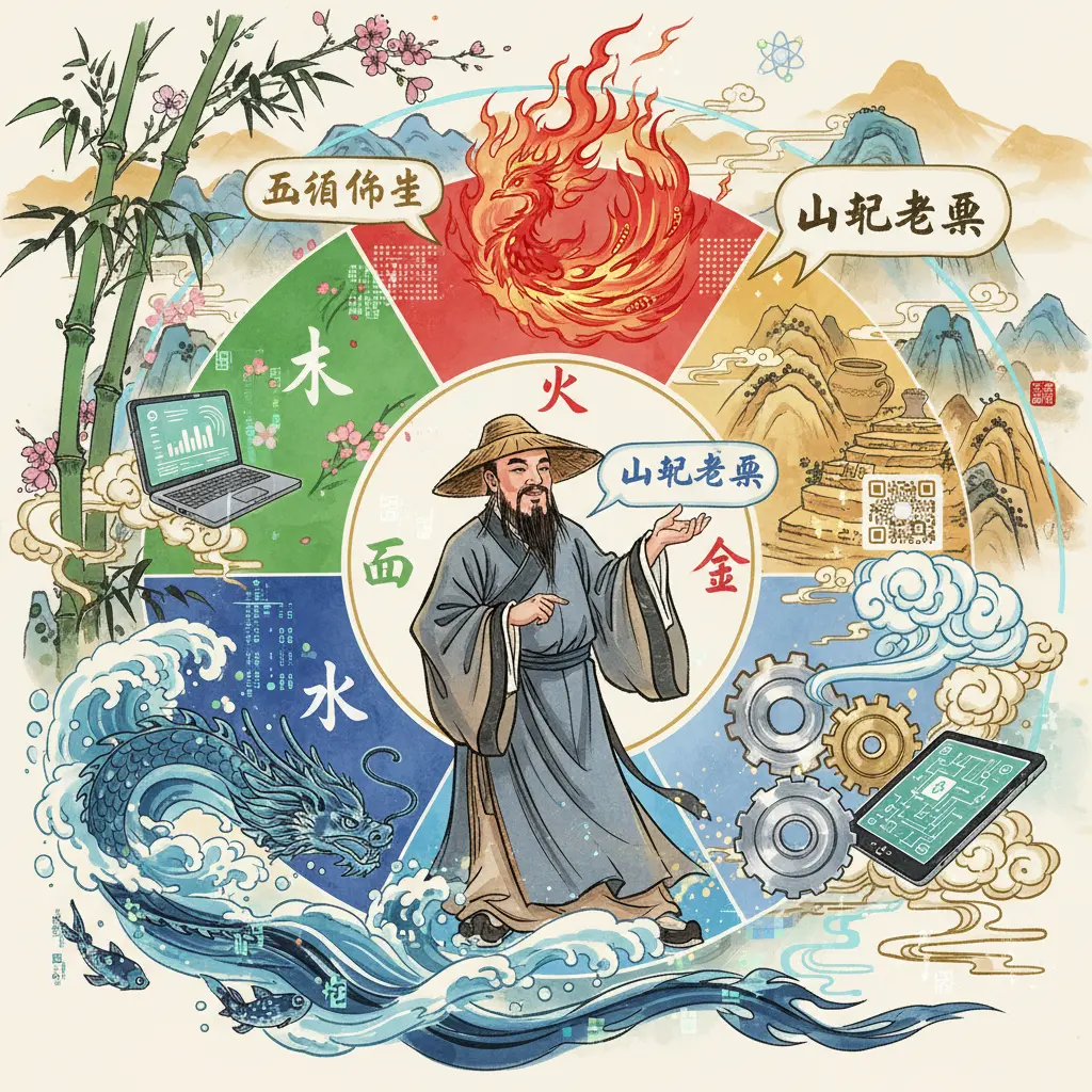 山趣老師 - 五行