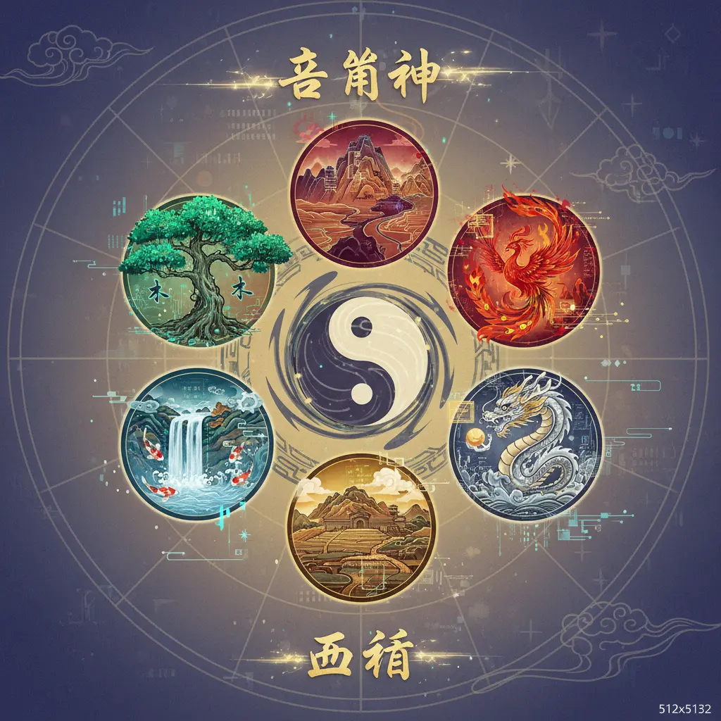 喜用神 - 五行