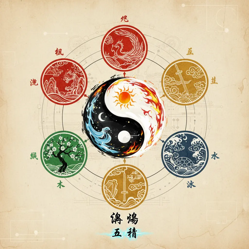 五行 - 陰陽
