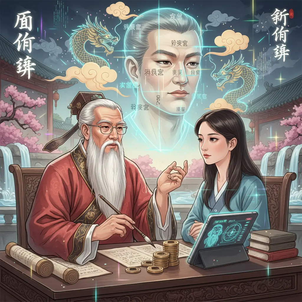 算命師傅 - 面相學