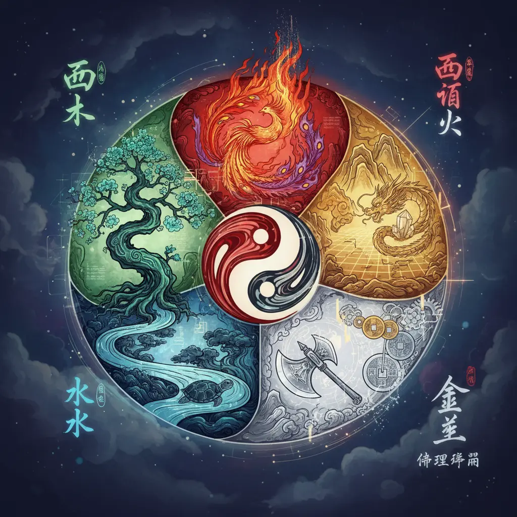 命理應用 - 五行