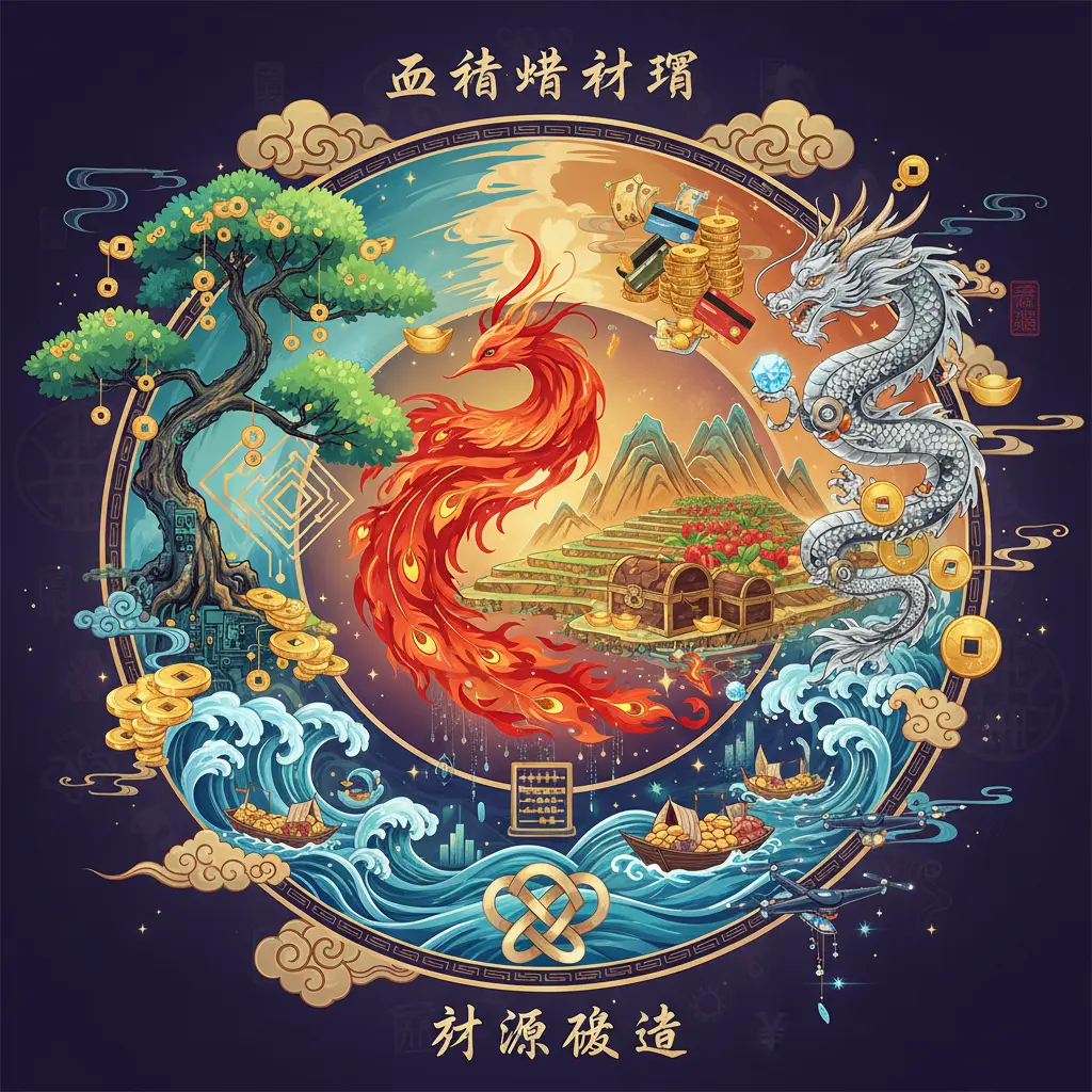 旺財運 - 五行