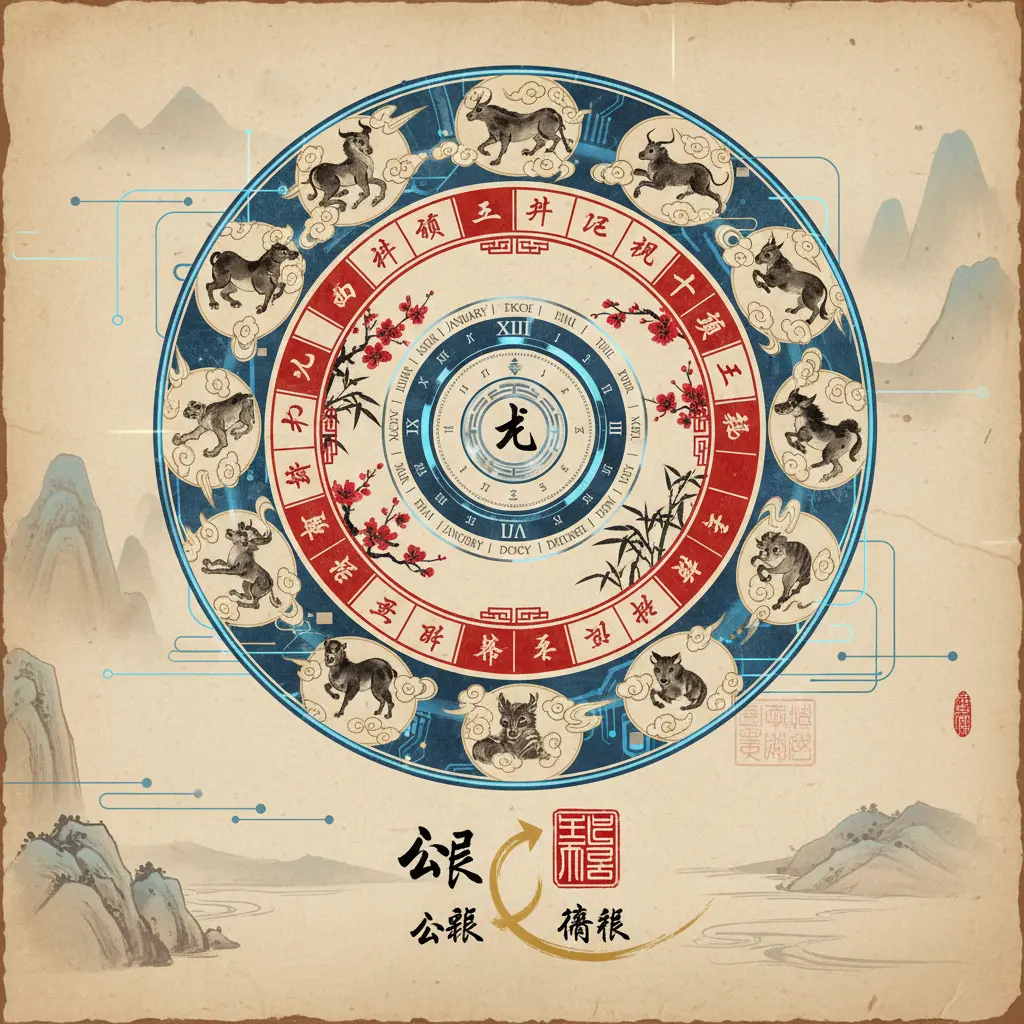 農曆 - 公曆