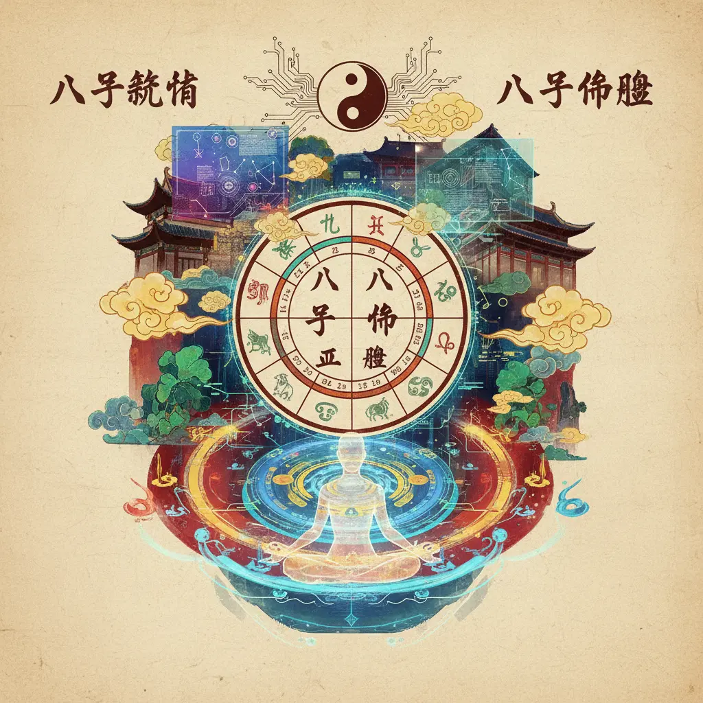八字命盤 - 八字算命