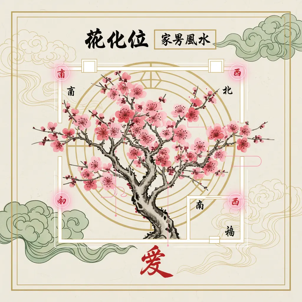 家居風水 - 桃花位