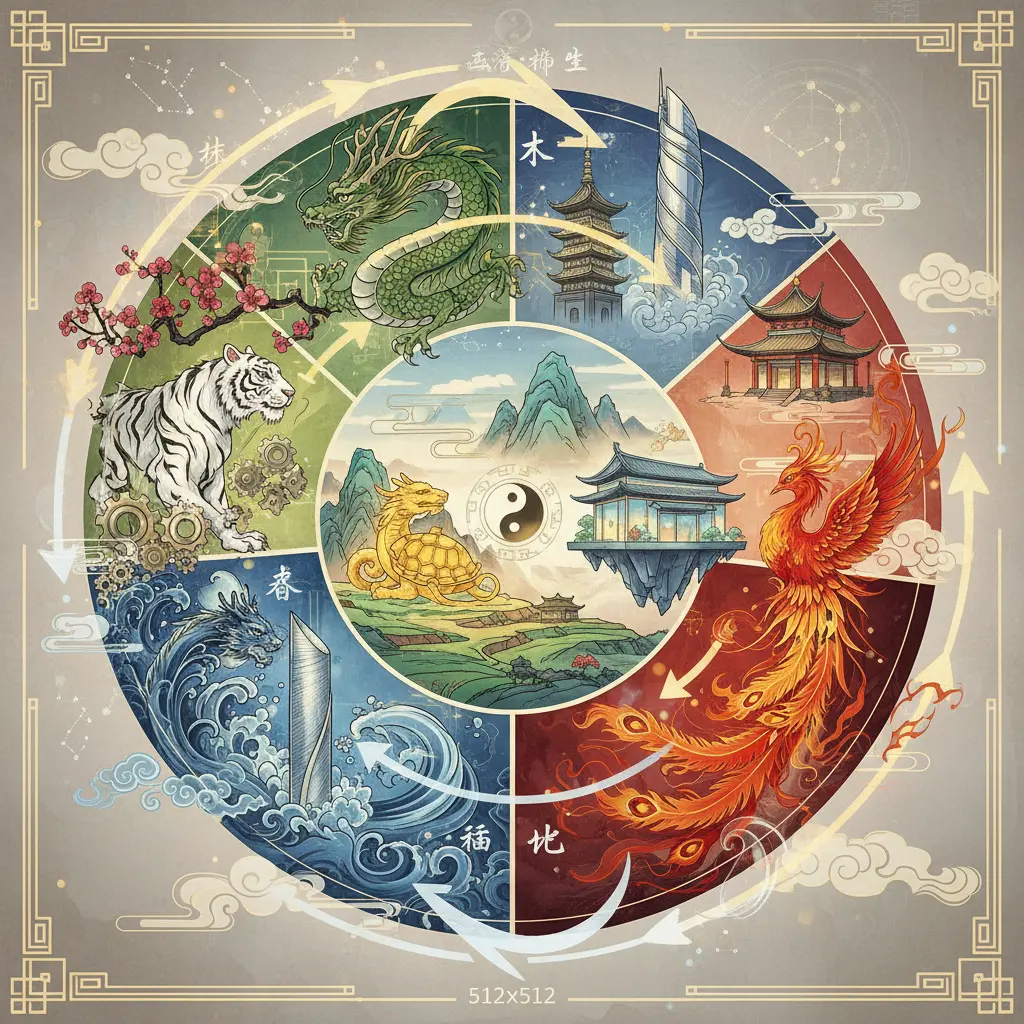 風水理論 - 五行
