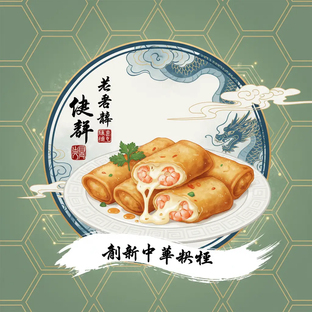 陳師傅 - 芝士蝦春捲