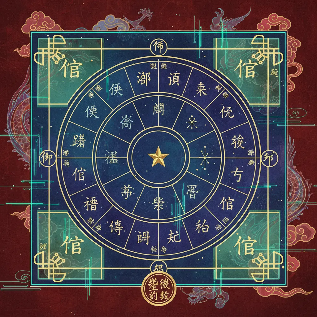命盤 - 紫微命盤