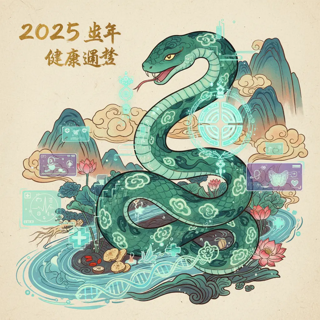 健康運勢 - 2025蛇年