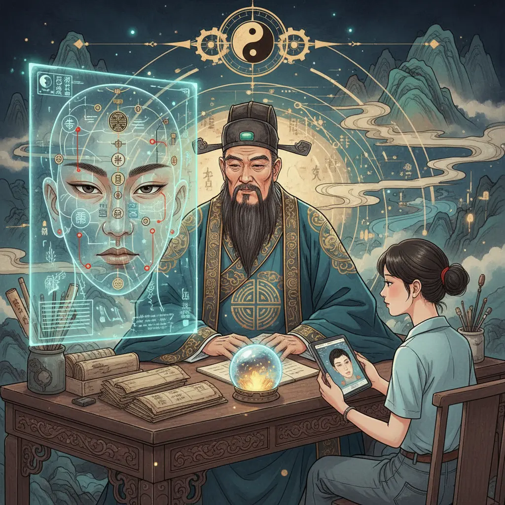 占卜 - 面相學