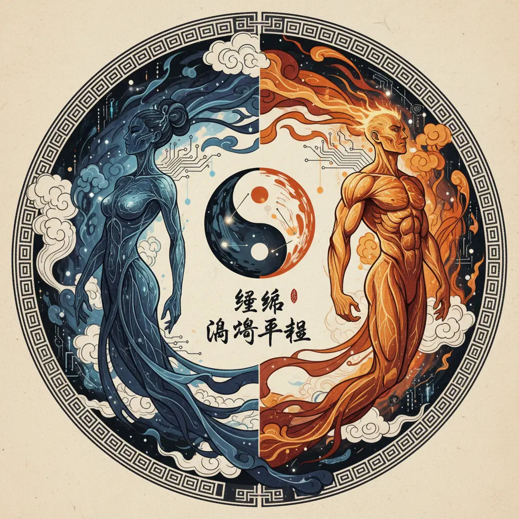 陰陽平衡 - 經絡
