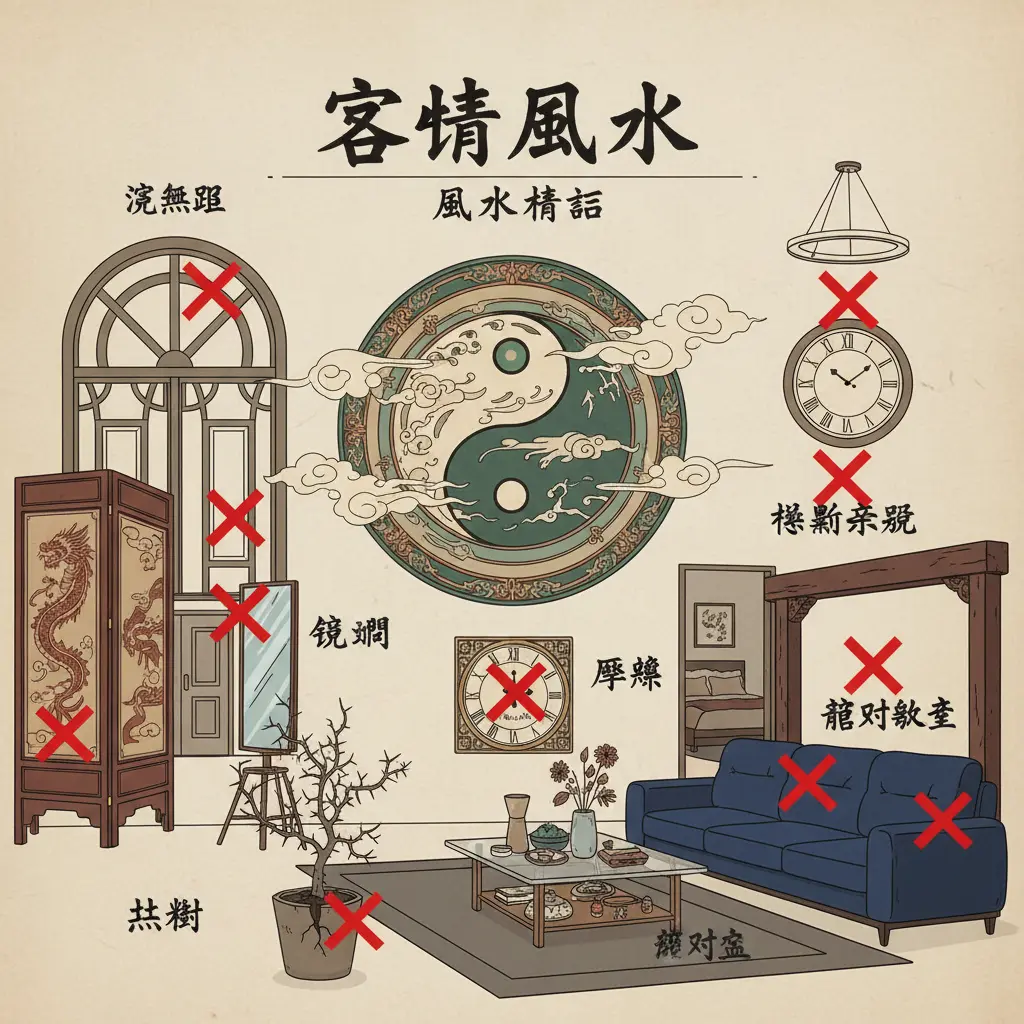 風水禁忌 - 客廳風水