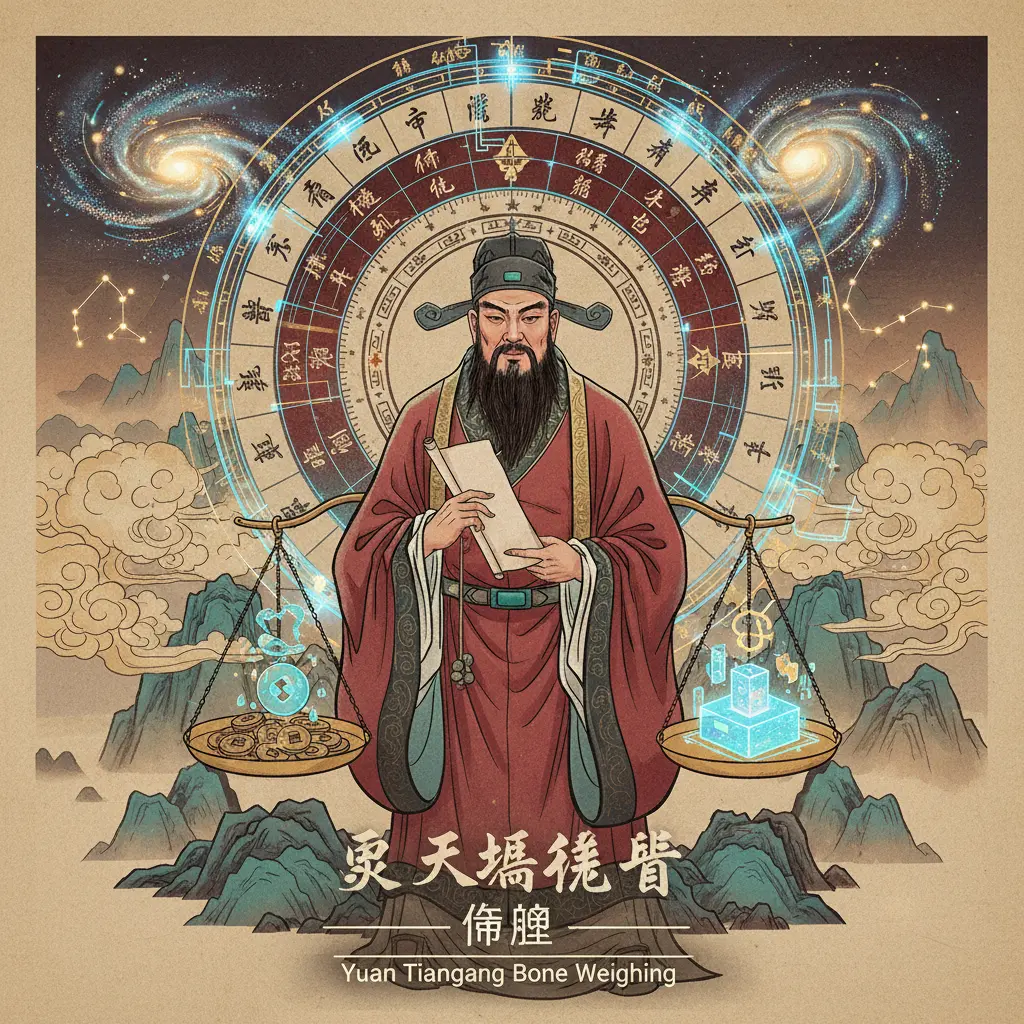 命盤 - 袁天罡稱骨