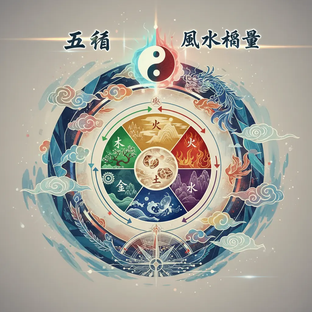 風水能量 - 五行