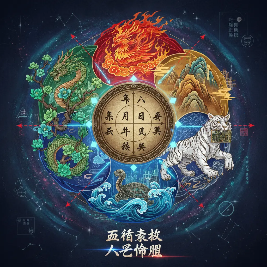 八字命盤 - 五行結構