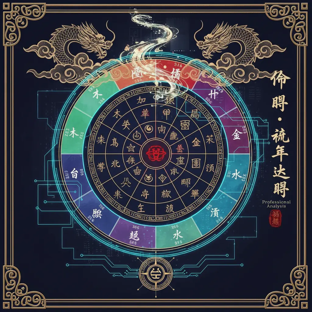 流年大運 - 命盤