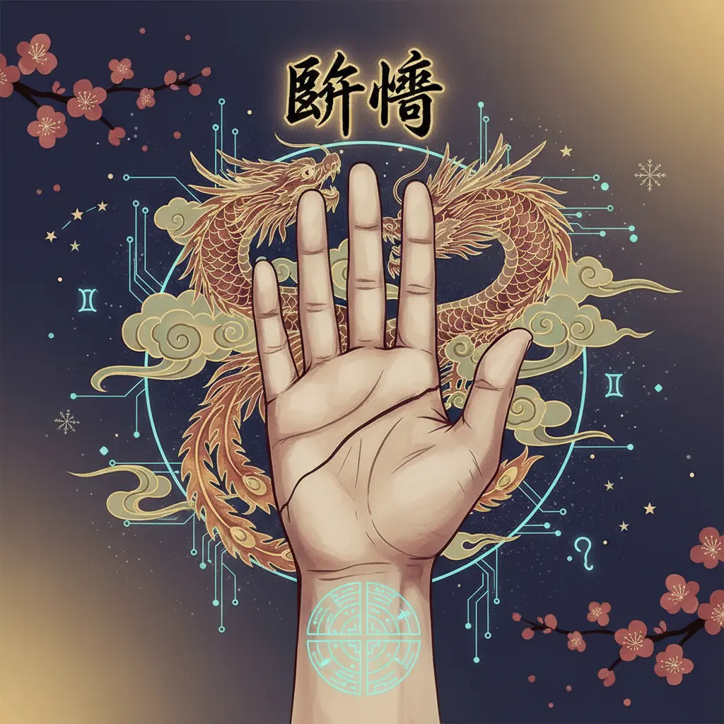 掌相 - 斷掌