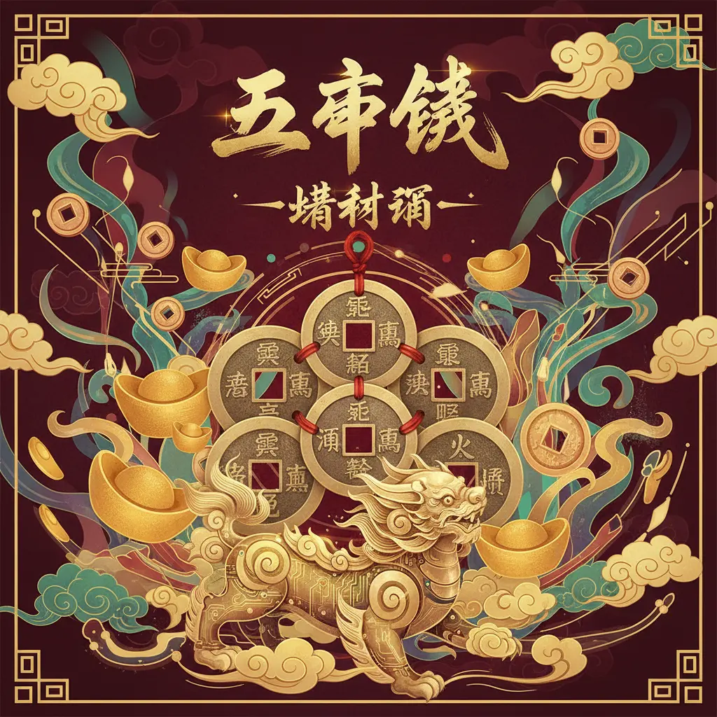旺財運 - 五帝錢