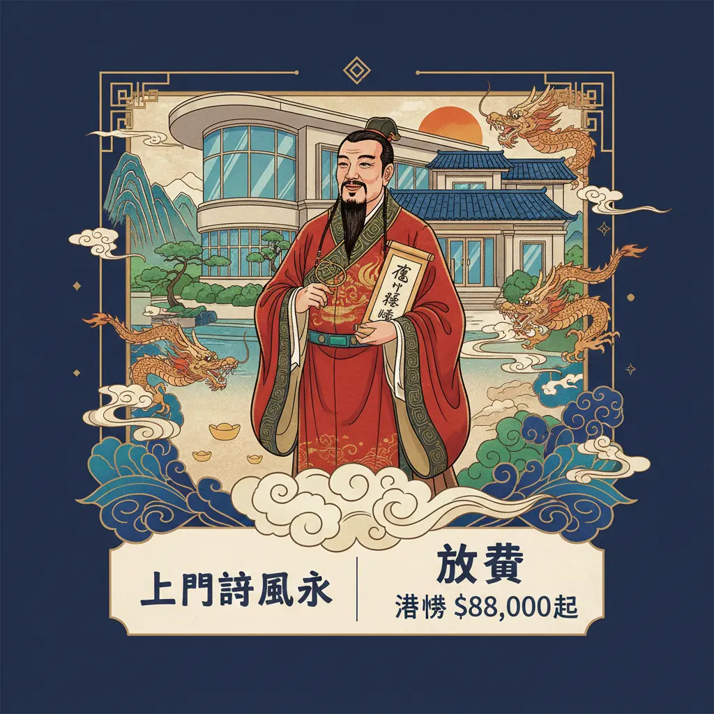 上門睇風水收費 - 李居明